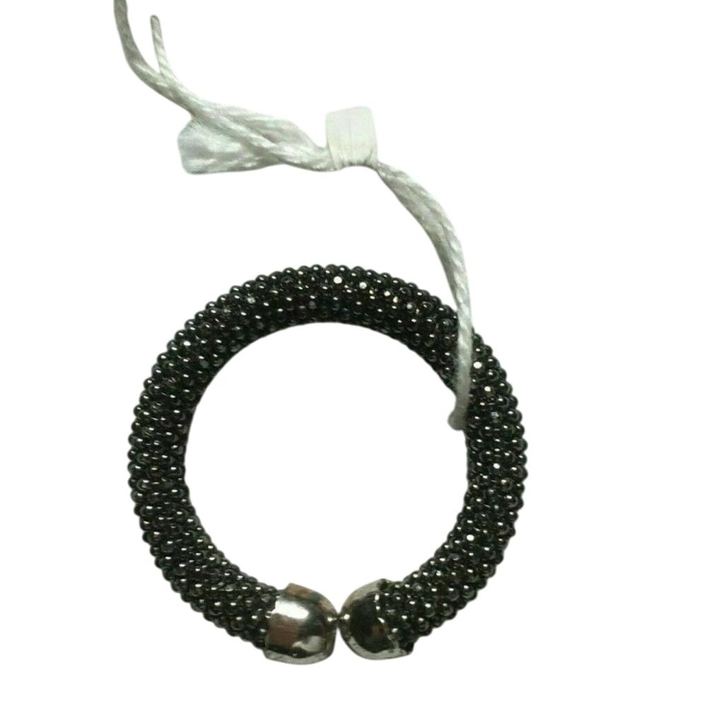 NWT ELEMENTS STERLING BLACK RHODIUM‎ PLATED RING - Picture 2 of 3